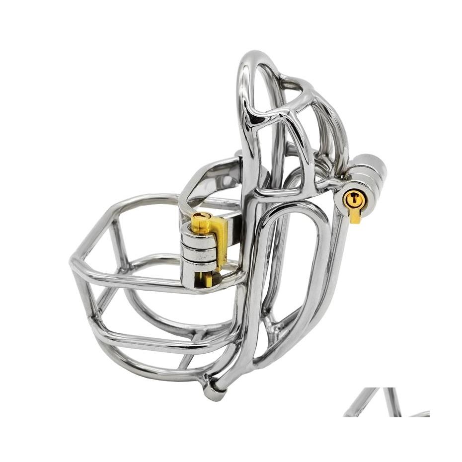 Other Health Beauty Items Cockrings Est Design Stainless Steel Detachable Male Chastity Device Pa Puncture Cock Cage Penis Ring Lo Dhnga
Other Health Beauty Items Cockrings Est Design Stainless Steel Detachable Male Chastity Device Pa Puncture Cock Cage Penis Ring Lo Dhnga