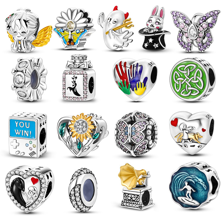 Pandora S925 Pure Silver Halloween Original Hat Rabbit Beaded Charm Suitable for Bracelet DIY Fashion Jewelry
Pandora S925 Pure Silver Halloween Original Hat Rabbit Beaded Charm Suitable for Bracelet DIY Fashion Jewelry