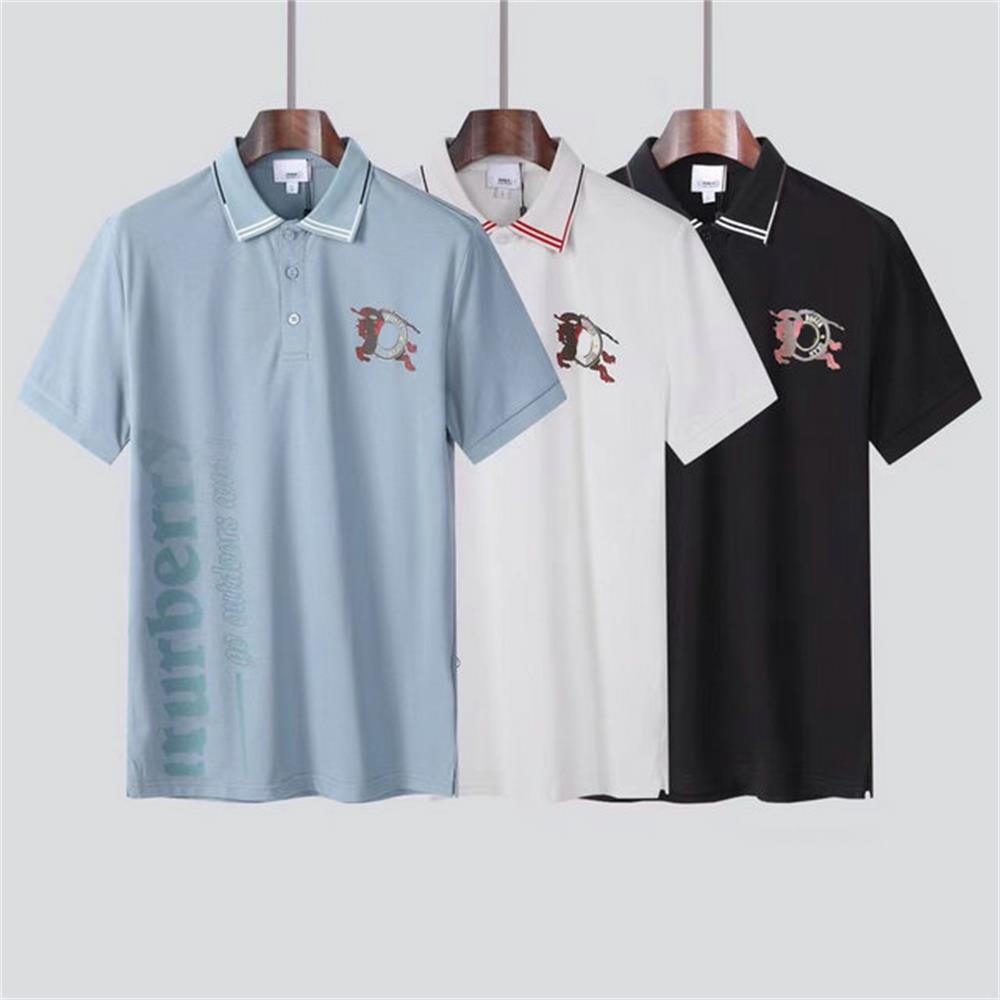 Men's polo shirt short sleeve lapel embroidery fashion casual classic designer luxury, White
Men's polo shirt short sleeve lapel embroidery fashion casual classic designer luxury, White