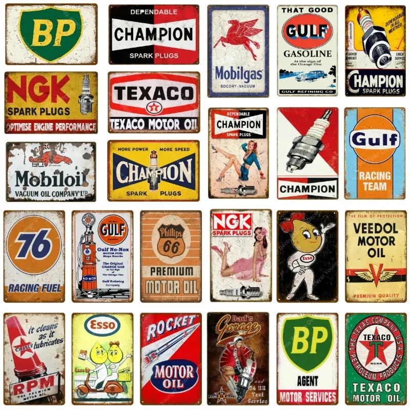 Vintage Motor Oil art painting Gasoline Metal Signs Tin Poster Retro Bar Pub Garage Decor Gas Station personalized Decorative Wall tin Plaque Size 30X20CM w02
Vintage Motor Oil art painting Gasoline Metal Signs Tin Poster Retro Bar Pub Garage Decor Gas Station personalized Decorative Wall tin Plaque Size 30X20CM w02