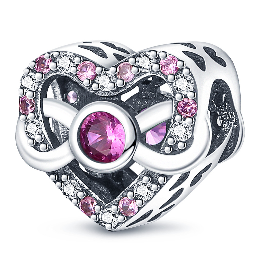 New Silver Spring Spring Clover Lucky Symbol Charm Is Suitable For Bracelet DIY Fashion Jewelry