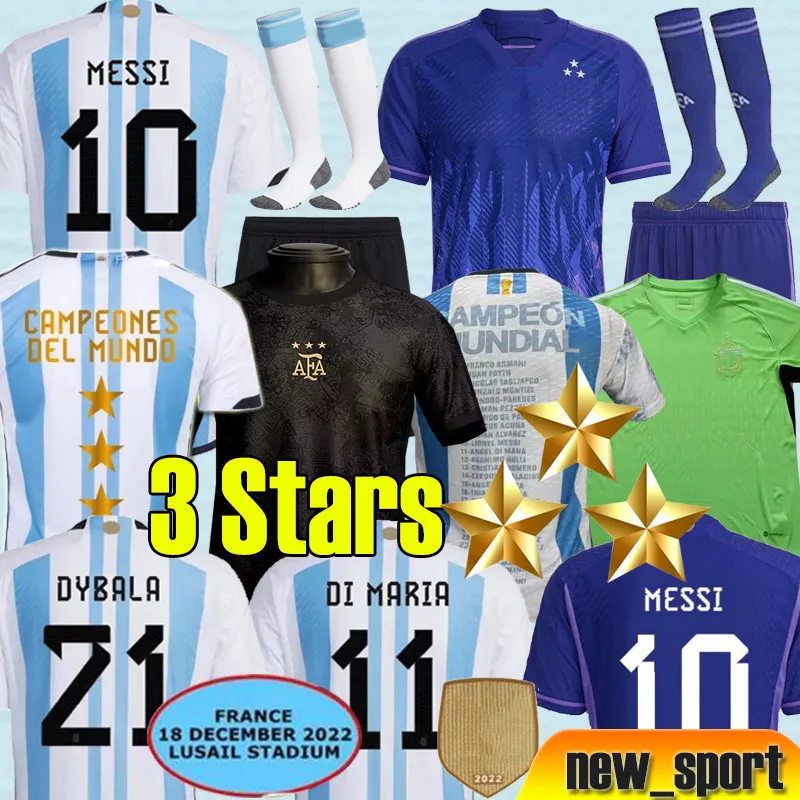 3 Stars XXXL 4XL Argentina Soccer Jerseys #30 Fans Player Version Champion edition DE PAUL DI MARIA National Team MARADONA Men Kids kit unif, As photo
3 Stars XXXL 4XL Argentina Soccer Jerseys #30 Fans Player Version Champion edition DE PAUL DI MARIA National Team MARADONA Men Kids kit unif, As photo