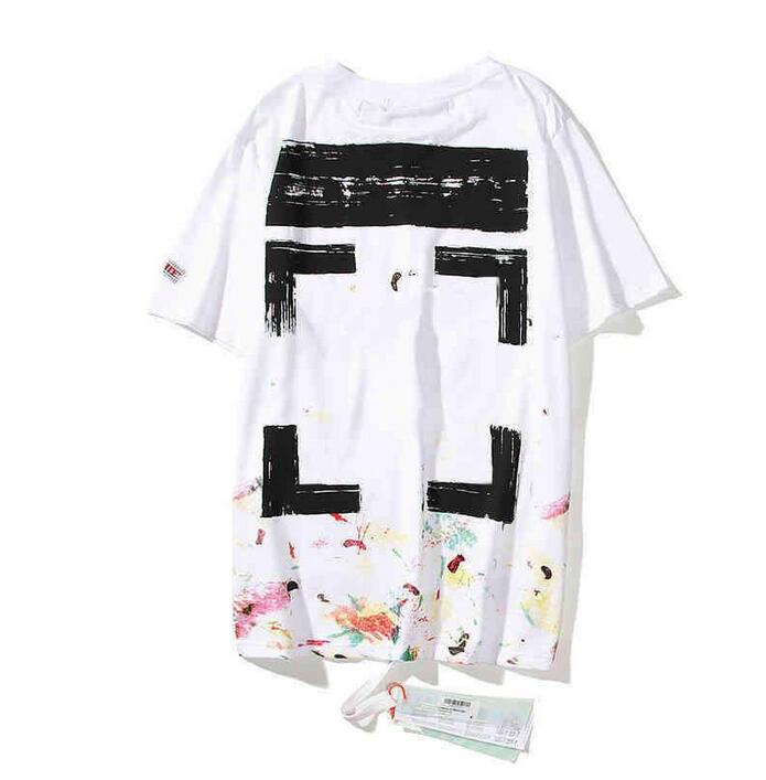Summer Fashion Brand White Black Men's t Shirts Ow Religious Oil Painting Direct Spray Arrow Tshirts Hip Hop Short Sleeve Loose Men Tops Tees Women Large Fat T-shirt, Cu111
Summer Fashion Brand White Black Men's t Shirts Ow Religious Oil Painting Direct Spray Arrow Tshirts Hip Hop Short Sleeve Loose Men Tops Tees Women Large Fat T-shirt, Cu111
