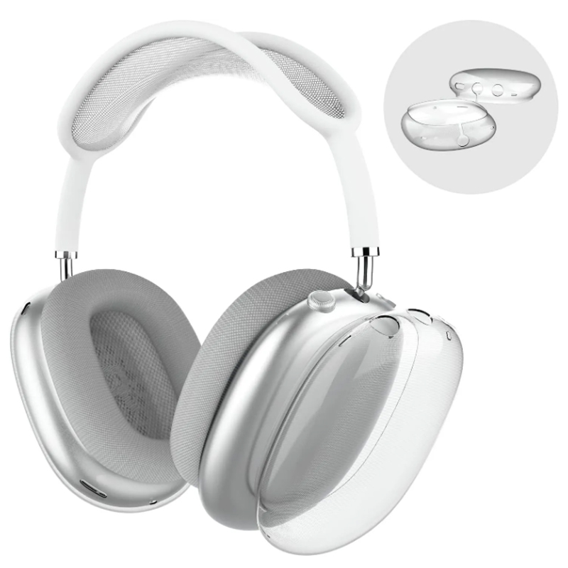 For Airpods Max Headphone Accessories airpod max Headset Transparent TPU shell Solid Silicone Waterproof Protective case AirPods Headphones Cases
For Airpods Max Headphone Accessories airpod max Headset Transparent TPU shell Solid Silicone Waterproof Protective case AirPods Headphones Cases