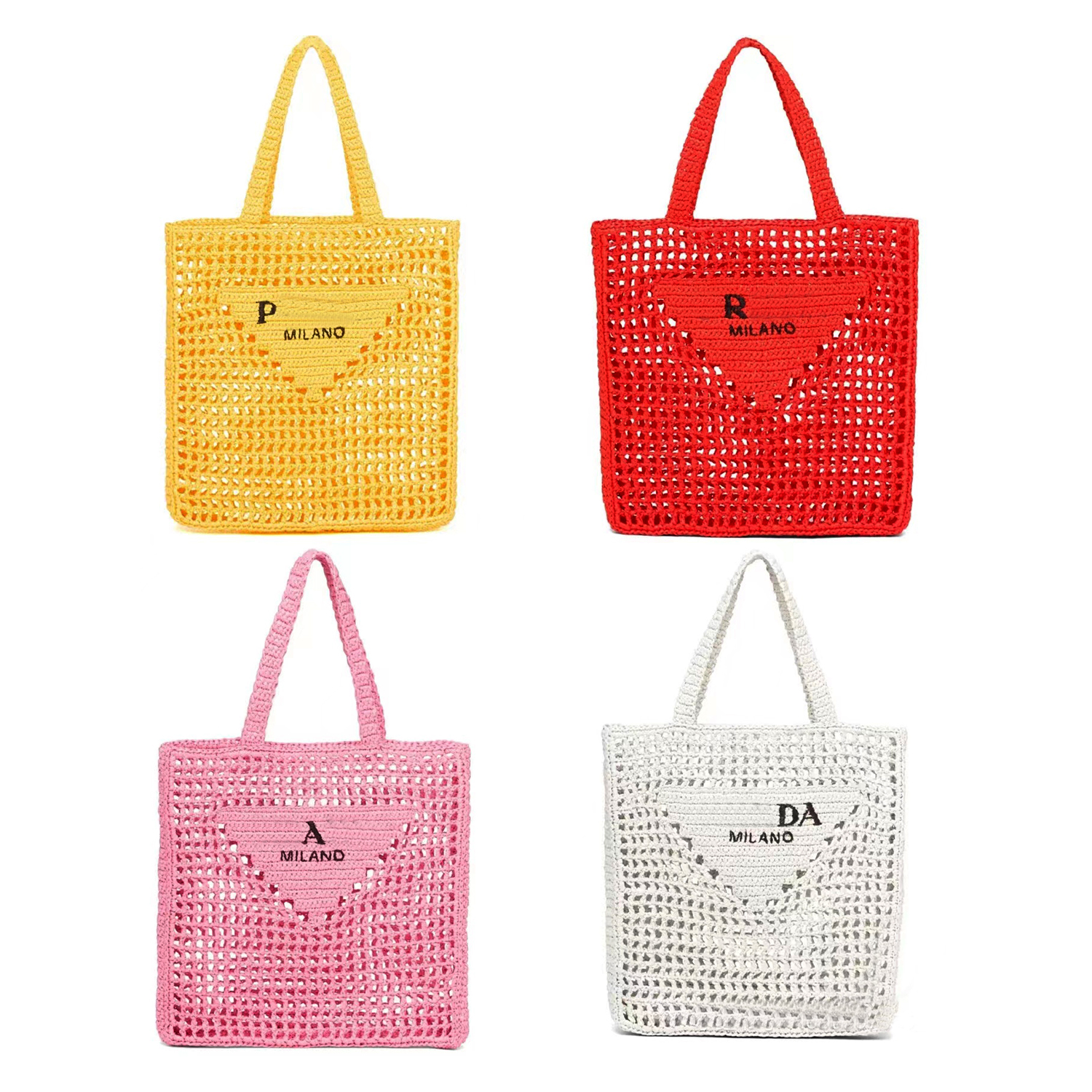 Luxury Designer Beach Bags handbags the tote bag Straw Net bag fashion outdoors Picnic women's men travel classic cross Body Shopping totes purses Shoulder openwork, Purple
Luxury Designer Beach Bags handbags the tote bag Straw Net bag fashion outdoors Picnic women's men travel classic cross Body Shopping totes purses Shoulder openwork, Purple