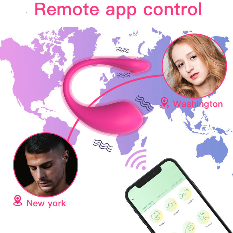 Vibrators Wireless APP Remote Control Dildo for Women Female Gspot Long Distance Clitoral Stimulator Vibrating Sex Toy 230307