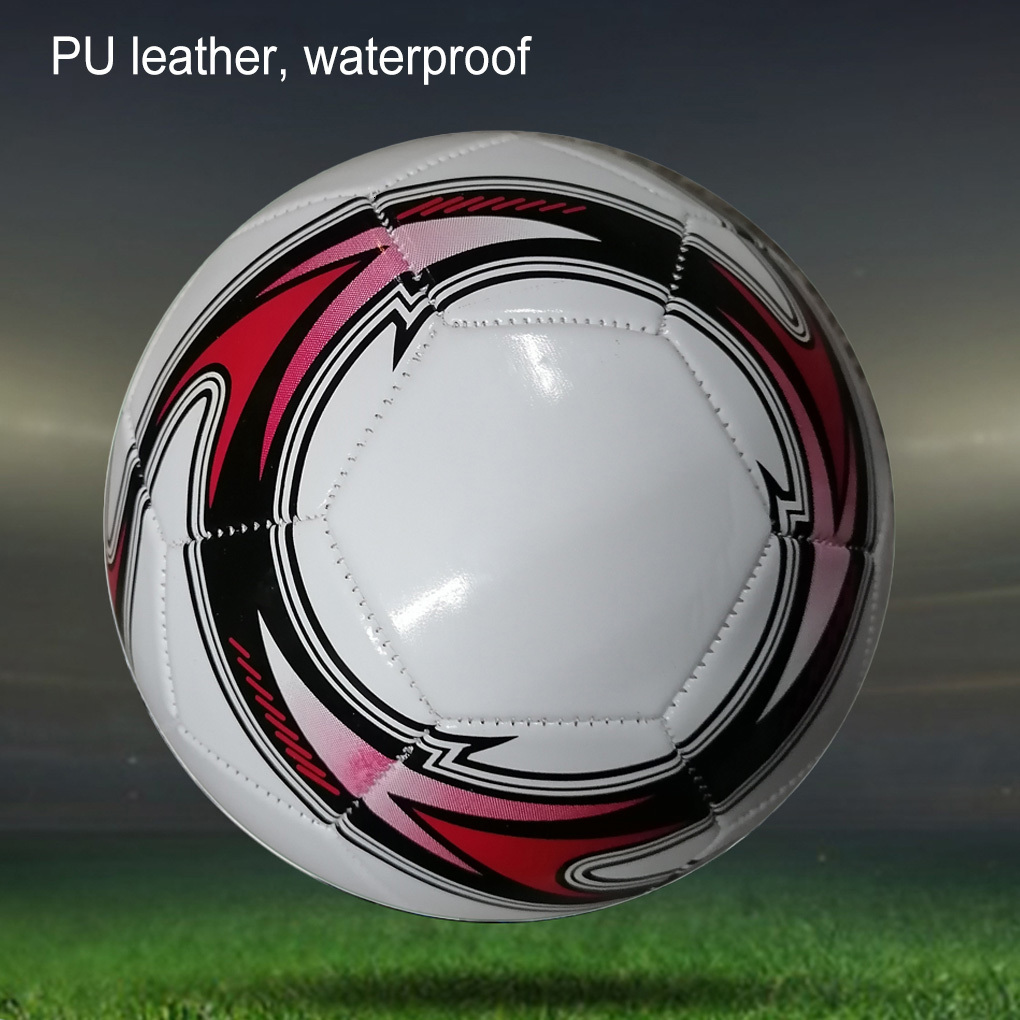 Balls PU Leather Football Ball Adults School Professional Soccer Size 5 Outdoor Portable Training Sports 230307
