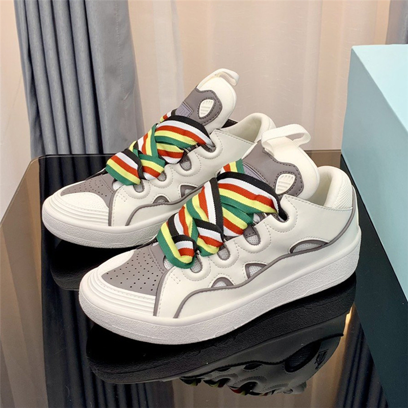 dhgate pairs lanvins Casual Shoes for men woman lace-up Leather curb summer outdoor breathable designer sneakers multicolor thick bottom massage luxury trainers, Color 16
dhgate pairs lanvins Casual Shoes for men woman lace-up Leather curb summer outdoor breathable designer sneakers multicolor thick bottom massage luxury trainers, Color 16
