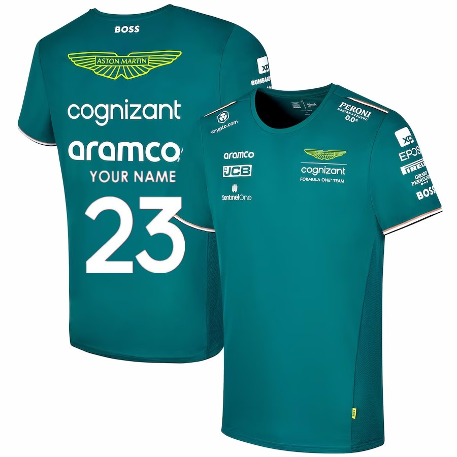 Sport Car Fans Men' Polos Aston Martin Aramco Cognizant F1 2023 Official Team T-shirt Size, 2023 team t-shirt
Sport Car Fans Men' Polos Aston Martin Aramco Cognizant F1 2023 Official Team T-shirt Size, 2023 team t-shirt
