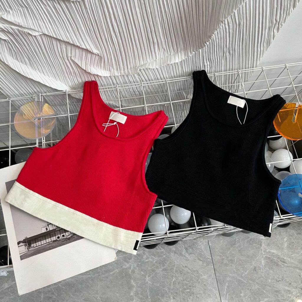 Women' Tanks Knits Black Red Stripe Fashion Ce Letter Sexy Crop Top Slim Tops Sleeveless Workout Vest Ladies Designer Tank 7 Colors, Black with white
Women' Tanks Knits Black Red Stripe Fashion Ce Letter Sexy Crop Top Slim Tops Sleeveless Workout Vest Ladies Designer Tank 7 Colors, Black with white