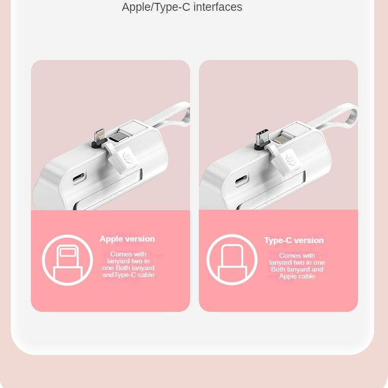 Mini Power Bank 10000mAh Portable Charging Powerbank Mobile Phone Spare External Battery PoverBank For iPhone Samsung Xiaomi