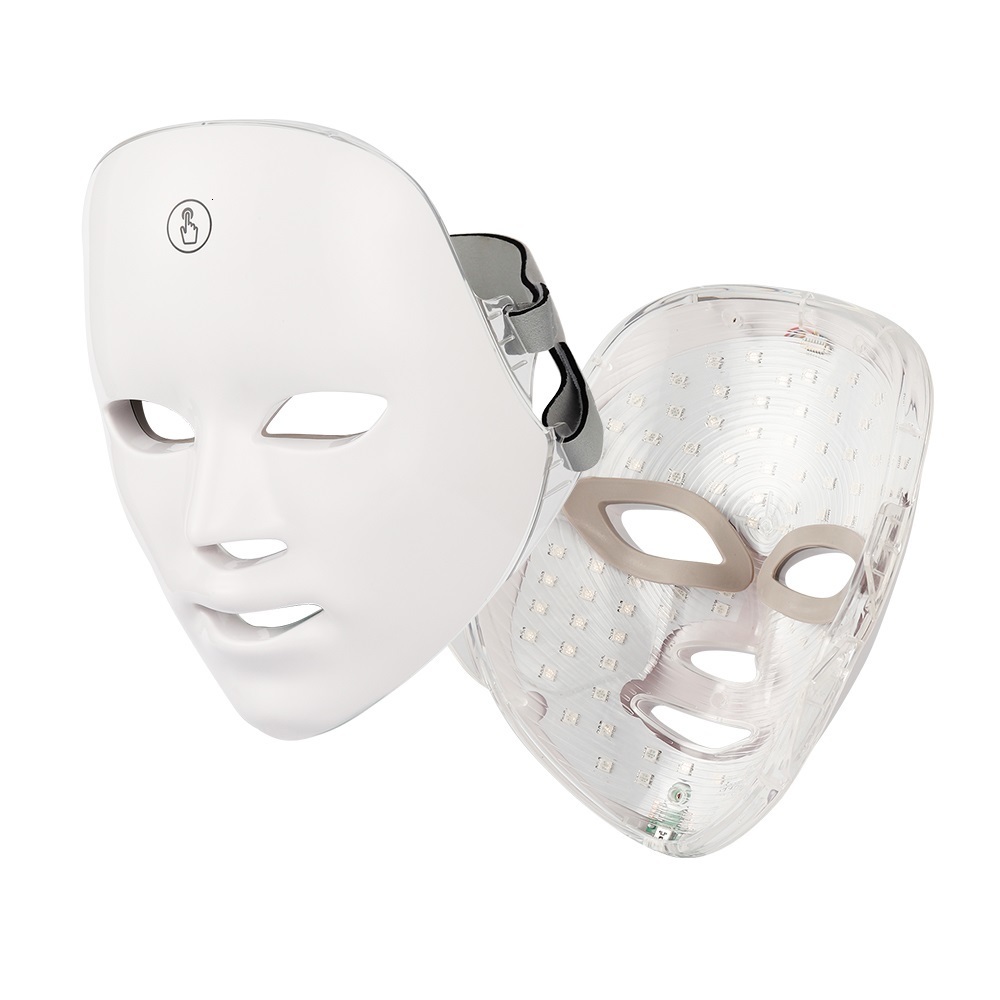 Face Care Devices Device Pon Light Skincare BeautyTherapy Led Mask Skin Beauty Therapy 7 Colors LED Anti Agning Tool 230307