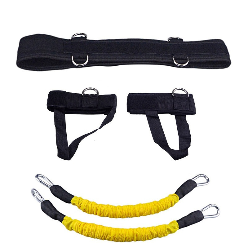 Resistance Bands Fitness Bounce Trainer Rope Resistance Bands Exercise Equipment Basketball Tennis Running Leg Strength Agility Training Strap 230307