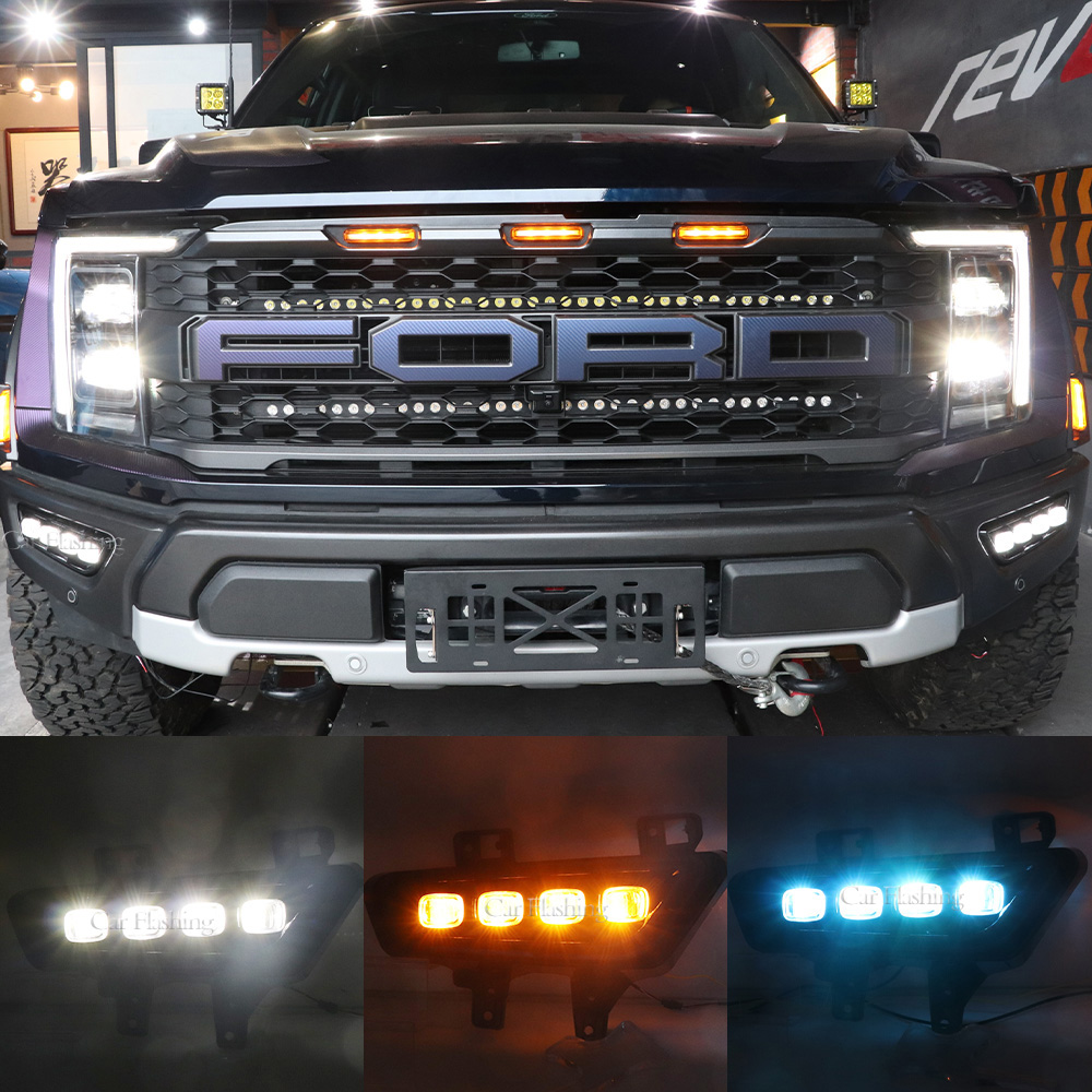 2PCS LED Daytime Running Light For Ford F-150 F150 Raptor 2022 2023 Dynamic Turn Signal Waterproof Car LED DRL Lamp
2PCS LED Daytime Running Light For Ford F-150 F150 Raptor 2022 2023 Dynamic Turn Signal Waterproof Car LED DRL Lamp
