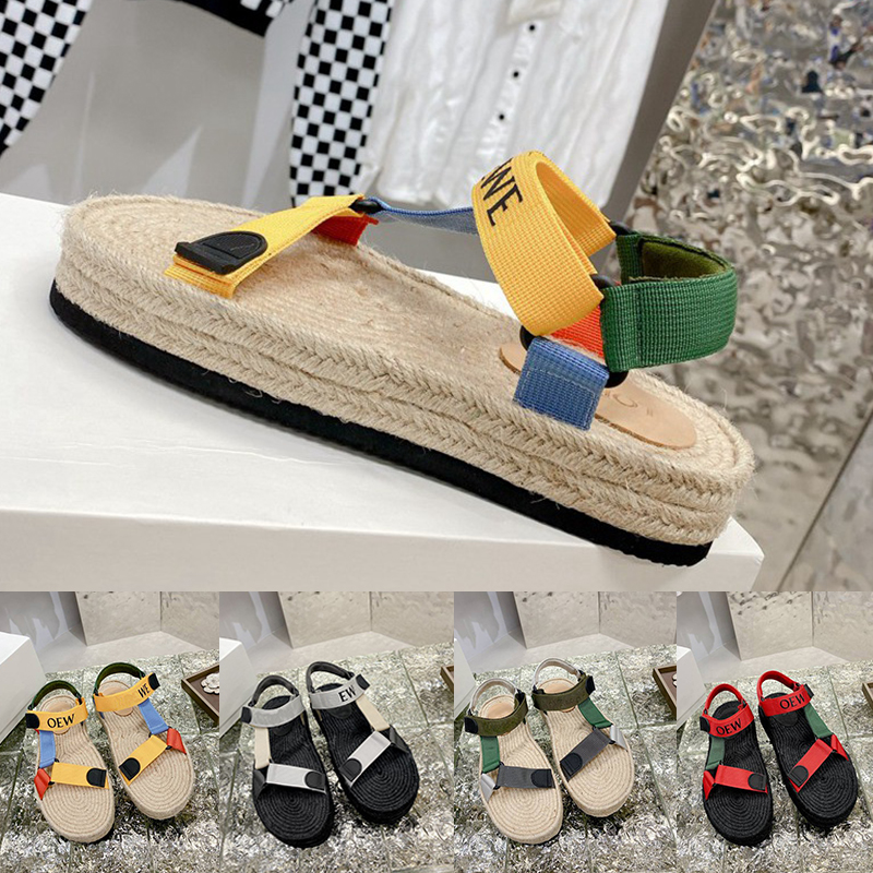Sandal LOEWS Paulas Ibiza Slippers Color-block webbing espadrille Spain Grey beige logo-jacquard straps sit atop a black espadrille-inspired jute footbed Sandals, #3
Sandal LOEWS Paulas Ibiza Slippers Color-block webbing espadrille Spain Grey beige logo-jacquard straps sit atop a black espadrille-inspired jute footbed Sandals, #3