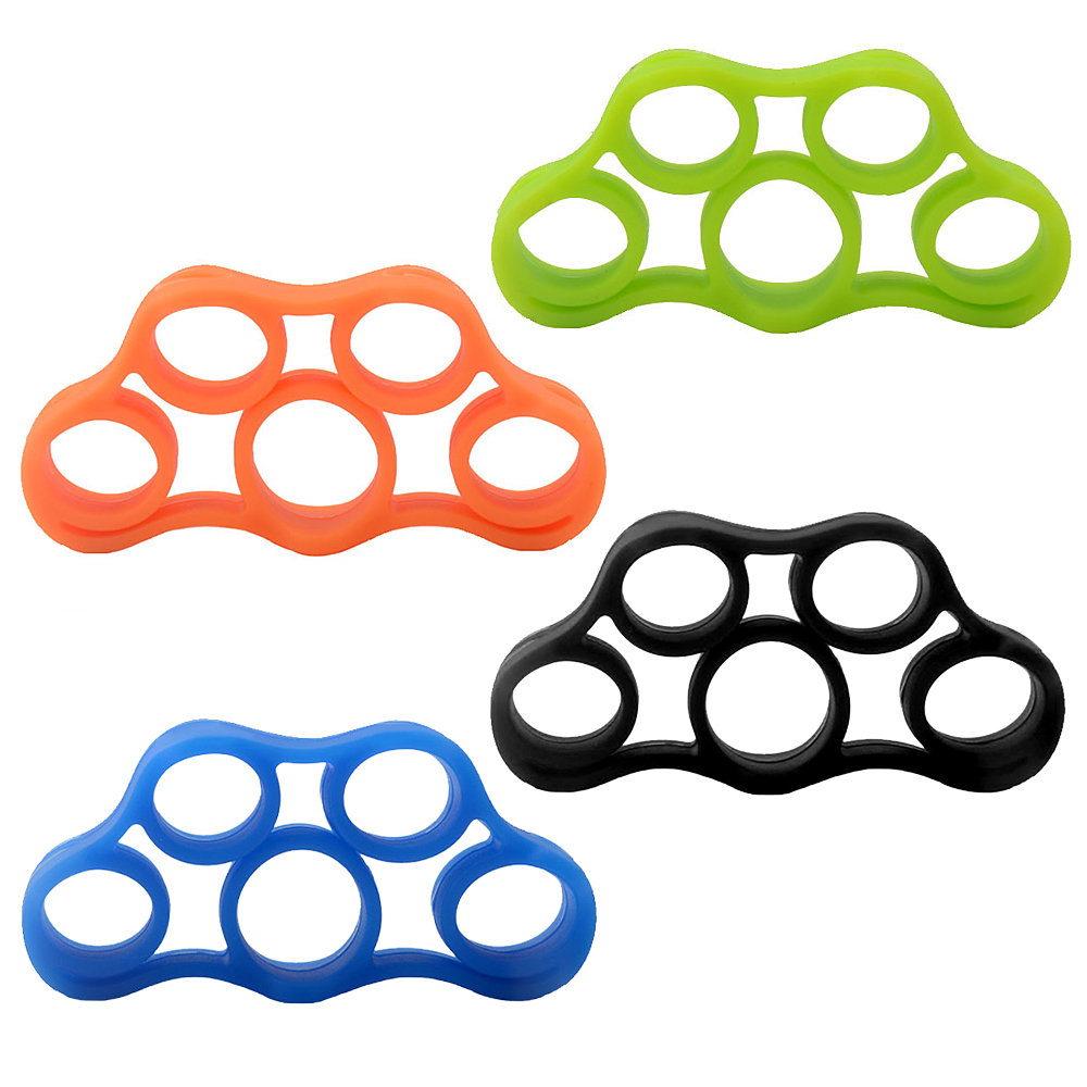 Hand Grips 6PCSet Gym Fitness Adjustable Grip Set Kit Finger Forearm Strength Muscle Recovery Gripper Exerciser Trainer 230307