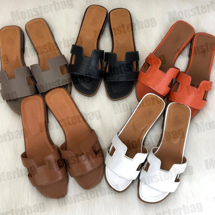 Designer Sandals Oran Sandal Women Slipper Luxury Genuine Leather calfskin H Bathroom Beach Summer Brand Flat Slides Ladies Top Quality Size 35-42, Color 2
Designer Sandals Oran Sandal Women Slipper Luxury Genuine Leather calfskin H Bathroom Beach Summer Brand Flat Slides Ladies Top Quality Size 35-42, Color 2