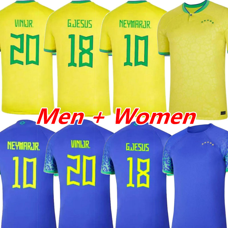 2022 2023 Brazils soccer jerseys L.PAQUETA NEYMAR VINI JR. 22 23 P.COUTINHO RICHARLISON football shirt G.JESUS T.SILVA BRUNO G. PELE CASEMIRO men women sets jersey 
2022 2023 Brazils soccer jerseys L.PAQUETA NEYMAR VINI JR. 22 23 P.COUTINHO RICHARLISON football shirt G.JESUS T.SILVA BRUNO G. PELE CASEMIRO men women sets jersey