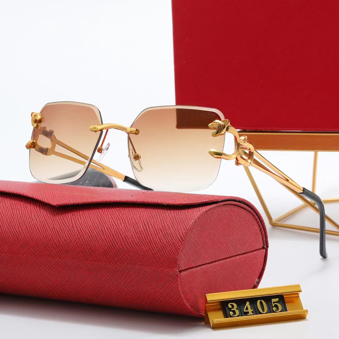 luxury Designer Sunglasses rimless carti glasses caddis eyewear lunette Fashion Wooden eyewear Big Square Gold Frame UV400 Beach Show square sunglass With box
luxury Designer Sunglasses rimless carti glasses caddis eyewear lunette Fashion Wooden eyewear Big Square Gold Frame UV400 Beach Show square sunglass With box