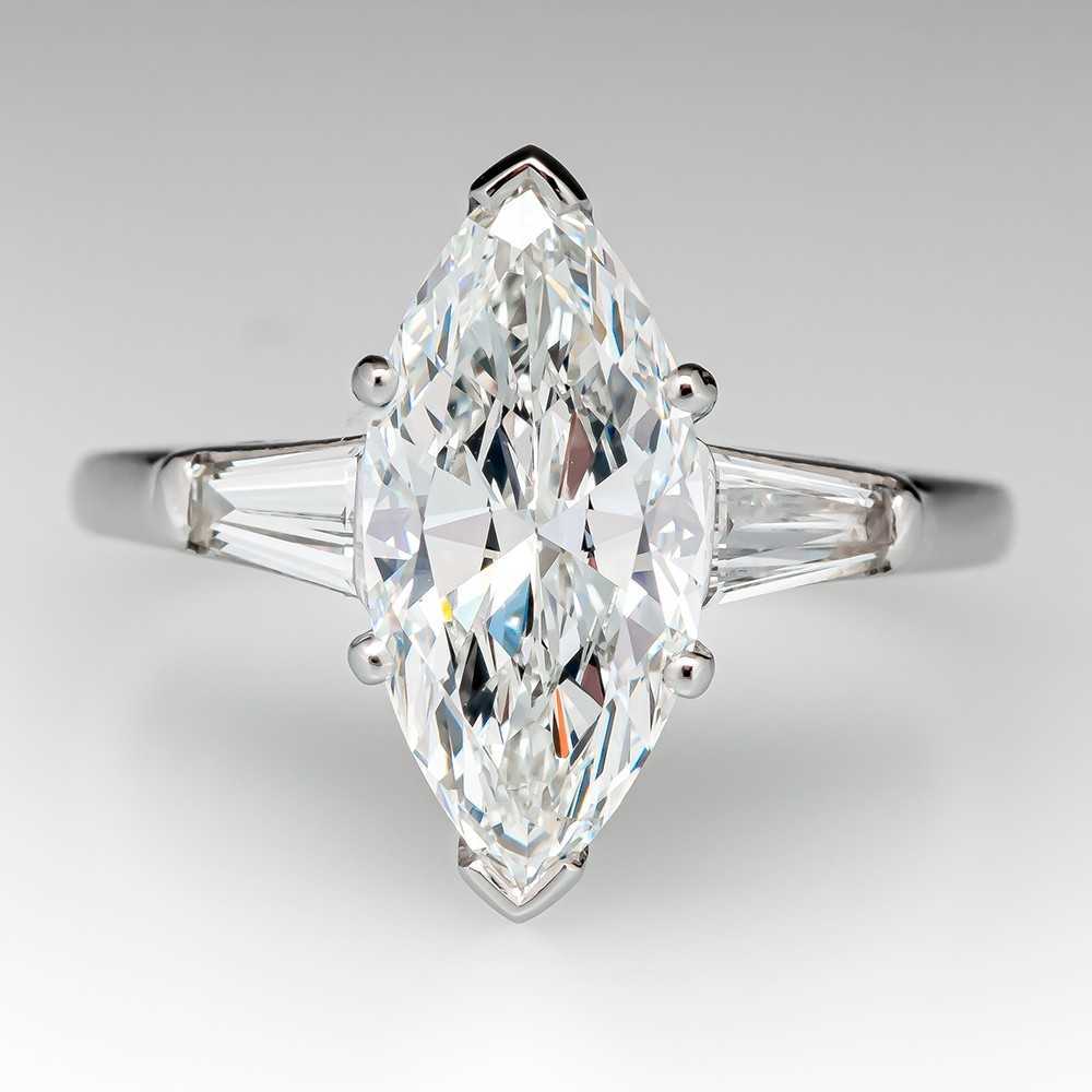 Band Rings Huitan AAA White Marquise Cubic Zirconia Silver Color Band Rings Women for Engagement Wedding Accessories Temperament Jewelry AA230529