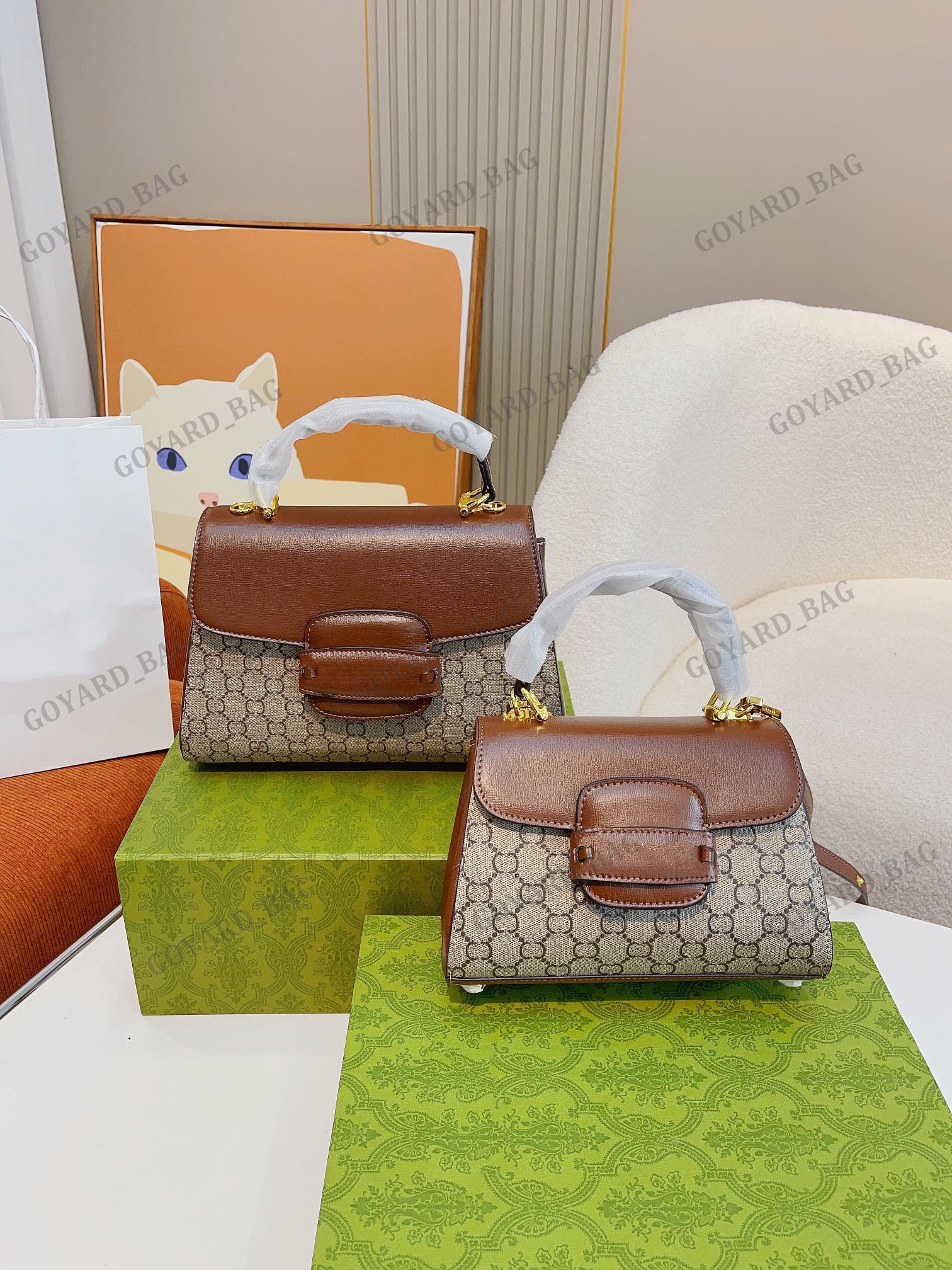 Designer Horsebit 1955 Medium Top Handle Bag Womens Luxury Leather CrossBody Bag Monograms Lady Shoulder Bag Handbag Distinctive House Symbols Pouch 703848 702049, Grey
Designer Horsebit 1955 Medium Top Handle Bag Womens Luxury Leather CrossBody Bag Monograms Lady Shoulder Bag Handbag Distinctive House Symbols Pouch 703848 702049, Grey