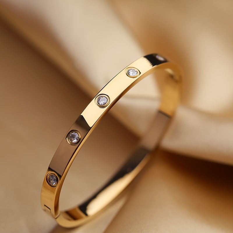 Bangles, infinity bangle Titanium steel bracelet card home bracelet Bracelet ornaments Stainless steel net red the same style summer couple bracelet
Bangles, infinity bangle Titanium steel bracelet card home bracelet Bracelet ornaments Stainless steel net red the same style summer couple bracelet