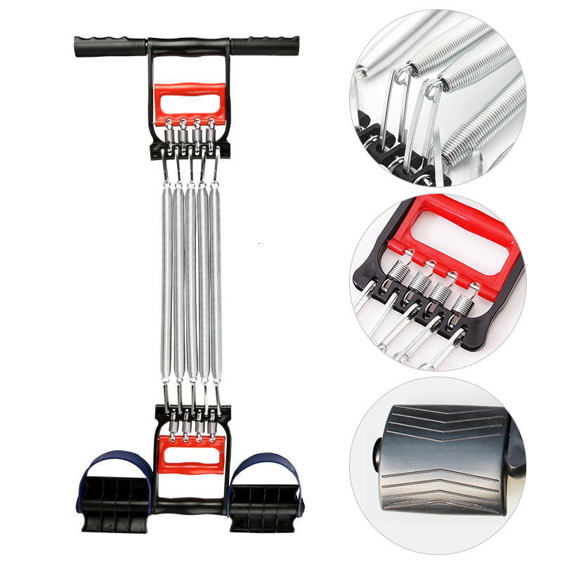 Resistance Bands Spring Chest Developer Expander Men Tension Puller Fitness Stainless Steel Muscles Exercise Workout Equipment Resistance Bands 230307