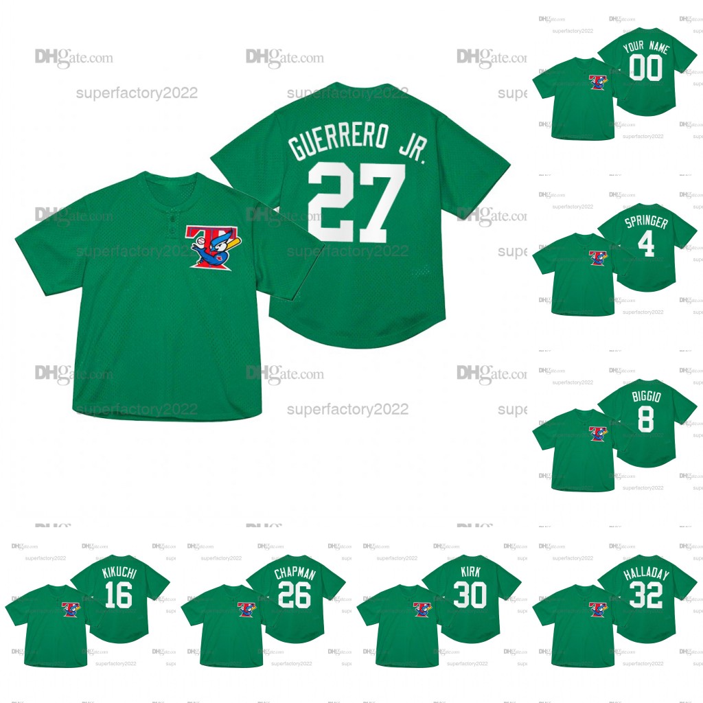 Toronto 2023 Blue Jays Green St. Patrick' Day Jersey Vladimir Guerrero Jr. Kevin Kiermaier Daulton Varsho Matt Chapman Bo Bichette George Springer Whit Merrifield, Women s-xxl
Toronto 2023 Blue Jays Green St. Patrick' Day Jersey Vladimir Guerrero Jr. Kevin Kiermaier Daulton Varsho Matt Chapman Bo Bichette George Springer Whit Merrifield, Women s-xxl