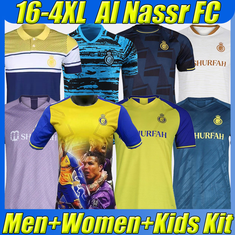 4XL Al Nassr FC Ronaldo Soccer Jerseys 22/23 fans player version CR7 Gonzalo Martinez Talisca Ghislain Konan Vincent Aboubakar men women Kids Kit polo Football shirt, 22-23 home player
4XL Al Nassr FC Ronaldo Soccer Jerseys 22/23 fans player version CR7 Gonzalo Martinez Talisca Ghislain Konan Vincent Aboubakar men women Kids Kit polo Football shirt, 22-23 home player