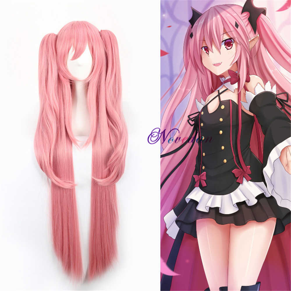 Anime Costumes Seraph Of The End Owari no Seraph Krul Tepes Cosplay Come Uniform Wig Cosplay Anime Witch Vampire Halloween Come For Women Z0301