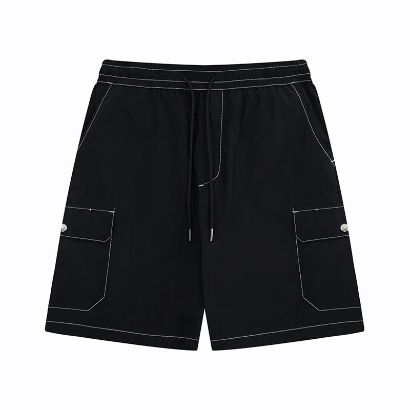 Designer mens shorts loose casual elastic belt overalls five-point pants big pocket shorts business casual formal shorts Size XS//M/L, Black 001
Designer mens shorts loose casual elastic belt overalls five-point pants big pocket shorts business casual formal shorts Size XS//M/L, Black 001