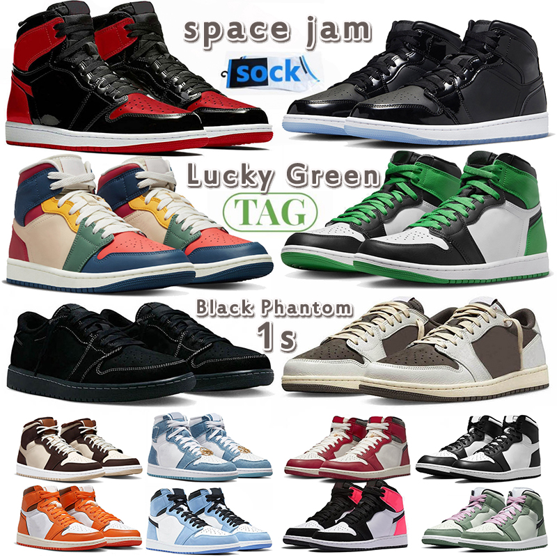 air jordens 1 jordas 1 basketball shoes retro jumpmans travis scotts 1 black phantom top low reverse mocha lucky green mid space jam off white jordanian sneakers, # atmosphere 36-46
air jordens 1 jordas 1 basketball shoes retro jumpmans travis scotts 1 black phantom top low reverse mocha lucky green mid space jam off white jordanian sneakers, # atmosphere 36-46