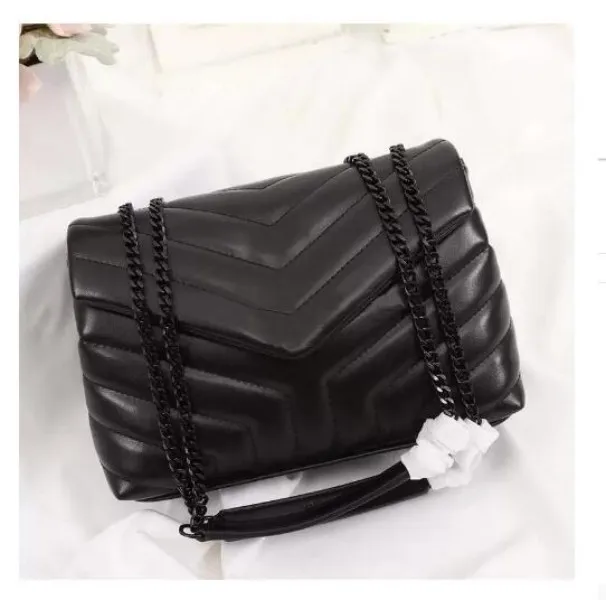 designer bags LOULOU Women Designer Black Leather Large-Capacity Chain Shoulder Bag Quilted Messenger Handbags Purse Shopping Wallets Totes flap bottegas bags, Gold chain
designer bags LOULOU Women Designer Black Leather Large-Capacity Chain Shoulder Bag Quilted Messenger Handbags Purse Shopping Wallets Totes flap bottegas bags, Gold chain