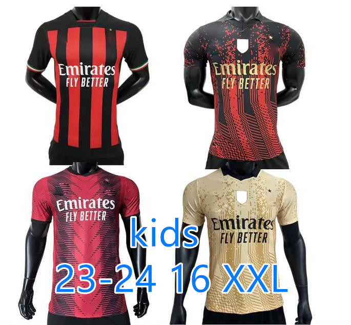 23-24 ac milans soccer jerseys IBRAHIMOVIC 4th GIROUD DE KETELAERE R. LEAO TONALI THEO ac milans special football shirt kit
23-24 ac milans soccer jerseys IBRAHIMOVIC 4th GIROUD DE KETELAERE R. LEAO TONALI THEO ac milans special football shirt kit