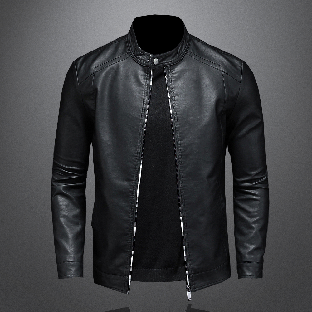 Men's Leather Faux … - image