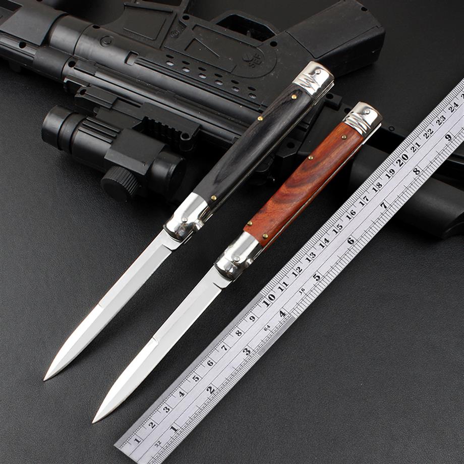 11 Inch Italian Mafiosi AKC Automatic Knife Tactical Folding Knives 5CR13MOV Steel Outdoor Survival Hiking Camping Hunting Peeling355v
11 Inch Italian Mafiosi AKC Automatic Knife Tactical Folding Knives 5CR13MOV Steel Outdoor Survival Hiking Camping Hunting Peeling355v