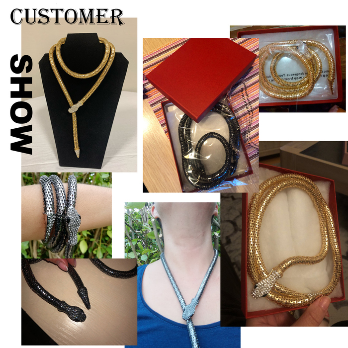 Pendant Necklaces Snake Necklace Women Goth Collares Aesthetic Choker Animal Jewelry Neck Collier Femme Gargantilla Mujer Party Gift Serpent 230307