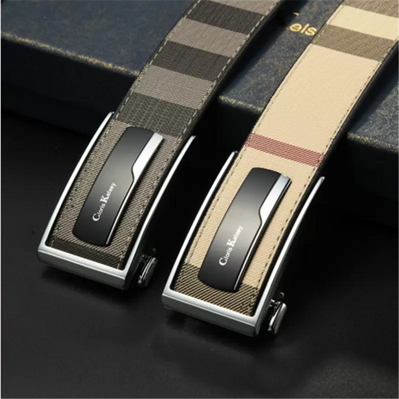New Fashion Mens Business Belts Ceinture Automatic Buckle Genuine Leather Belts For Men and women Waist Belt, Black
New Fashion Mens Business Belts Ceinture Automatic Buckle Genuine Leather Belts For Men and women Waist Belt, Black