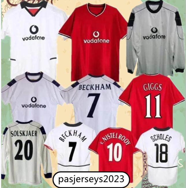 2000 2002 2003 Beckham Retro soccer Jerseys Manchester v.Nistelrooy Veron Giggs Keane Scholes G.Neville Stam old united Shirts Classic vintage football shirt, 00 01 away ucl longsleeve
2000 2002 2003 Beckham Retro soccer Jerseys Manchester v.Nistelrooy Veron Giggs Keane Scholes G.Neville Stam old united Shirts Classic vintage football shirt, 00 01 away ucl longsleeve