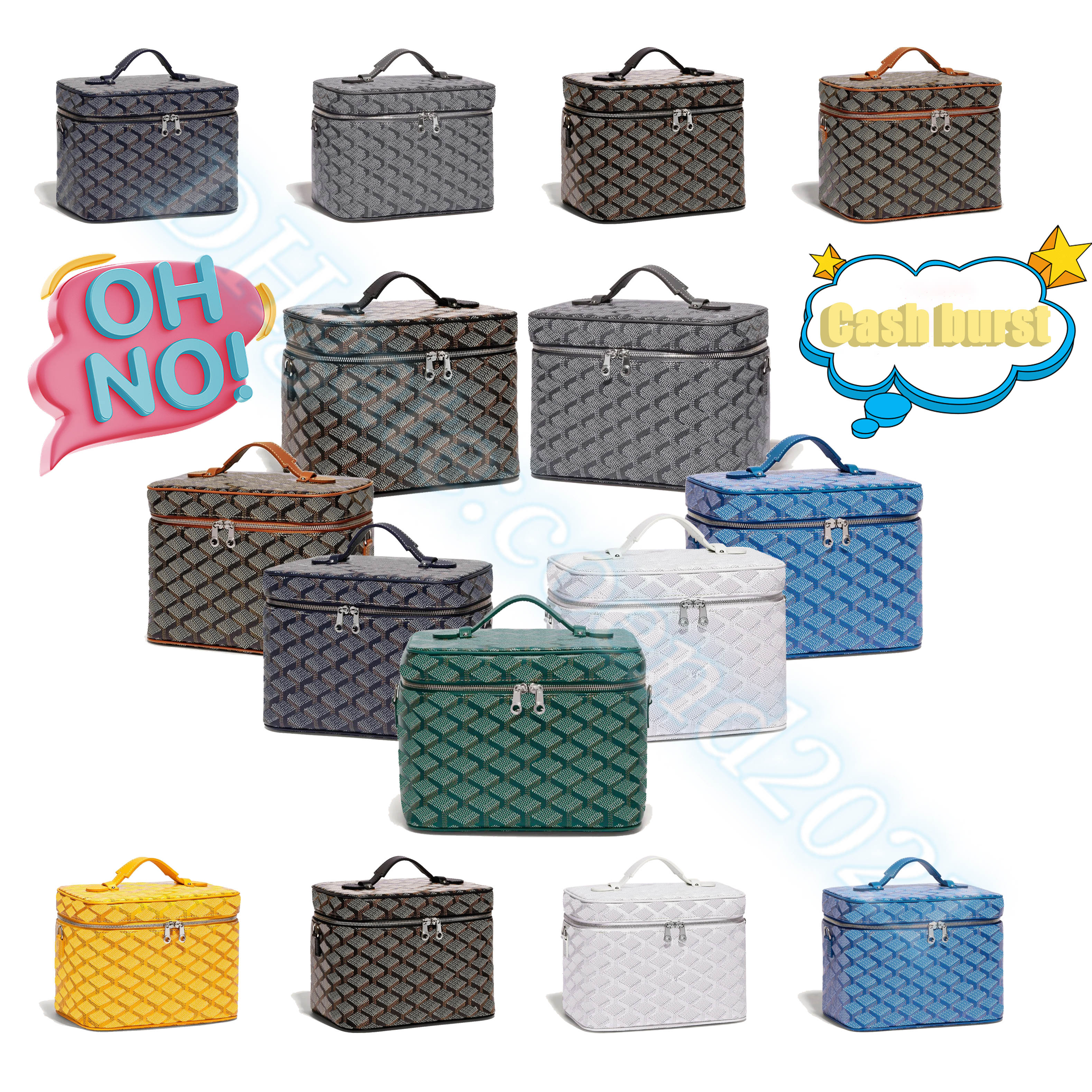 Leather Cosmetic Bags Goya Muse Vanity Case women Muse Cross Body Totes Luxurys men Shoulder pochette make up wash Clutch shopping travel bags vanity desk handbag, White
Leather Cosmetic Bags Goya Muse Vanity Case women Muse Cross Body Totes Luxurys men Shoulder pochette make up wash Clutch shopping travel bags vanity desk handbag, White