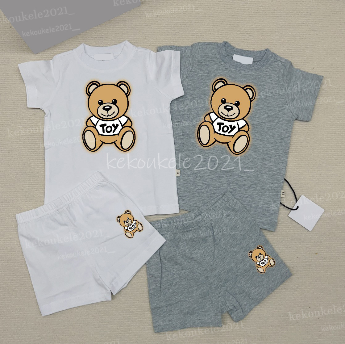 Baby Clothing Sets Luxury Print Cute Bear Tracksuit 100% Cotton Kids Boys Girls Short Sleeve T-shirts Shorts Sets Summer Infant Children Clothes 2pcs, 12/blue
Baby Clothing Sets Luxury Print Cute Bear Tracksuit 100% Cotton Kids Boys Girls Short Sleeve T-shirts Shorts Sets Summer Infant Children Clothes 2pcs, 12/blue