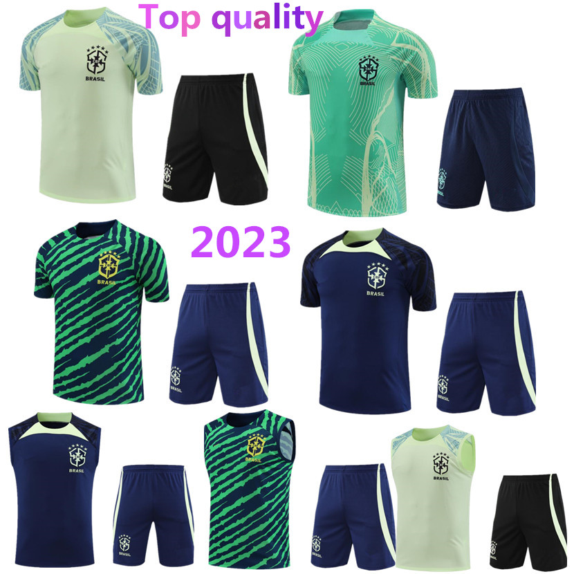 22/23 Brazil short sleeve tracksuit Sportswear men training suit soccer Jersey kit uniform 2023 2024 G.JESUS COUTINHO brasil sleeveless vest adult football sets
22/23 Brazil short sleeve tracksuit Sportswear men training suit soccer Jersey kit uniform 2023 2024 G.JESUS COUTINHO brasil sleeveless vest adult football sets