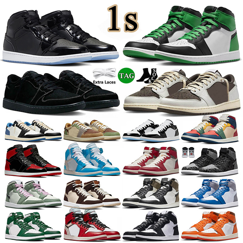 Jumpman 1 1s Basketball Shoes Black Phantom Low Reverse Mocha Mid Space Jam Lucky Green University Blue High Black White OG Lost Found Off Voodoo White Men Sneakers, 36-46 multi color
Jumpman 1 1s Basketball Shoes Black Phantom Low Reverse Mocha Mid Space Jam Lucky Green University Blue High Black White OG Lost Found Off Voodoo White Men Sneakers, 36-46 multi color