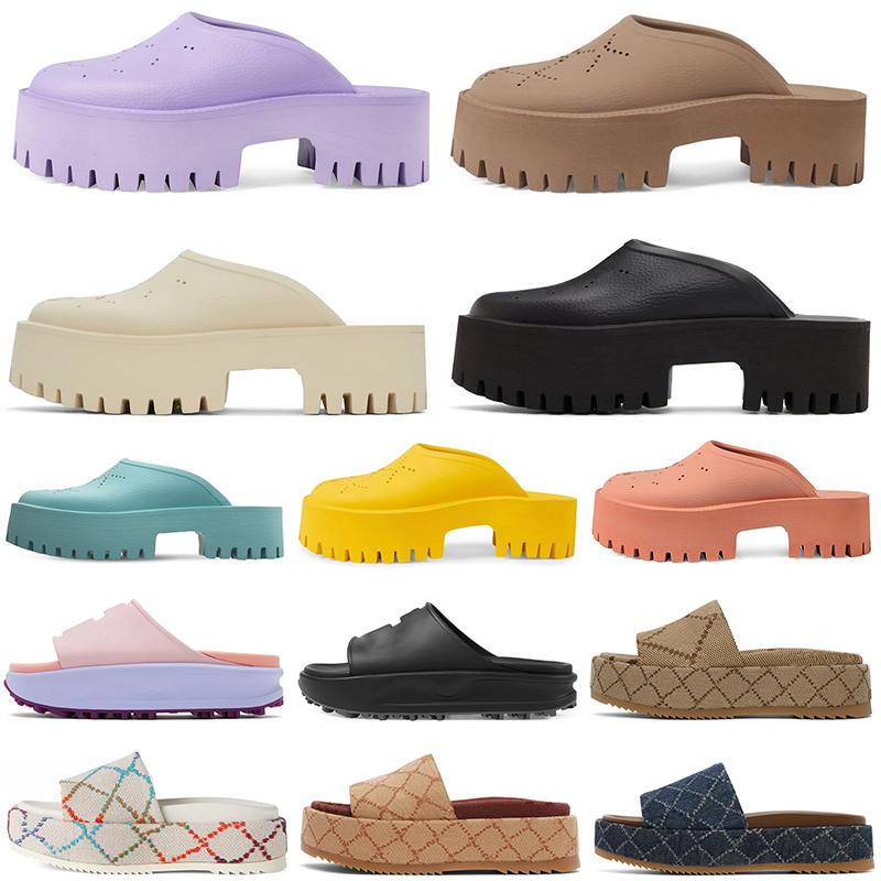 Designer Slippers Luxury Women Interlocking G Slides Perforated Platform Sandal Rubber Slip-on Loafers Size 35-45, Item #1
Designer Slippers Luxury Women Interlocking G Slides Perforated Platform Sandal Rubber Slip-on Loafers Size 35-45, Item #1