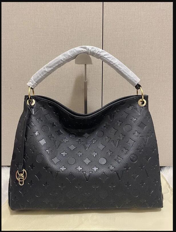 Damier azur Artsy Embossed Big Flower Women bag Luxury Designer New Style Marmont Shoulder Bags CrossBody HandBag woman shopping Handbags large capacity leather