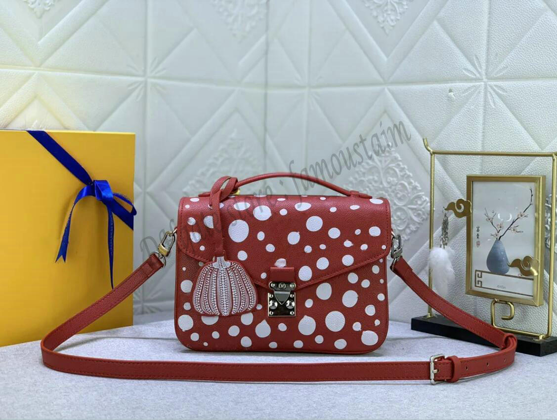 X YK Metis Crossbody Bag 2023 Women Yayoi Kusama Handbags Purse Leather Dot Pattern Fashion Letters Removable Strap M41487 Pumpkin Decoration, 01
X YK Metis Crossbody Bag 2023 Women Yayoi Kusama Handbags Purse Leather Dot Pattern Fashion Letters Removable Strap M41487 Pumpkin Decoration, 01