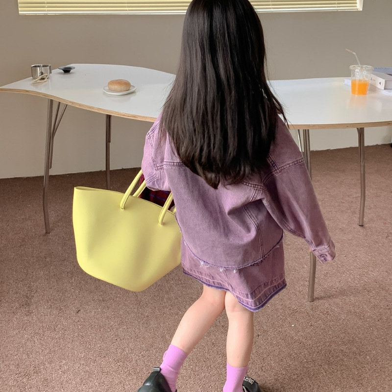 Clothing Sets Baby Girl Jean Clothes Set Jacket Skirt 2PCS Infant Toddler Spring Autumn Long Sleeve Denim set 1 10Y 230307