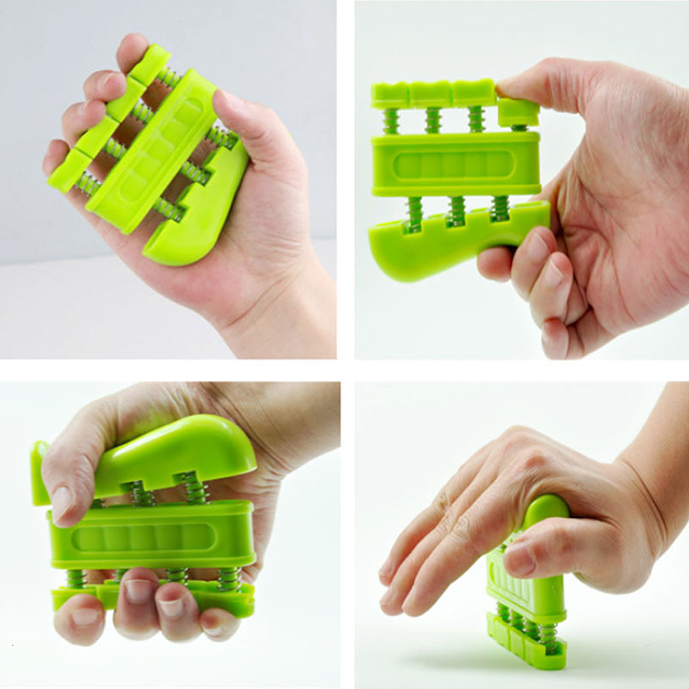 Hand Grips 6PCSet Gym Fitness Adjustable Grip Set Kit Finger Forearm Strength Muscle Recovery Gripper Exerciser Trainer 230307