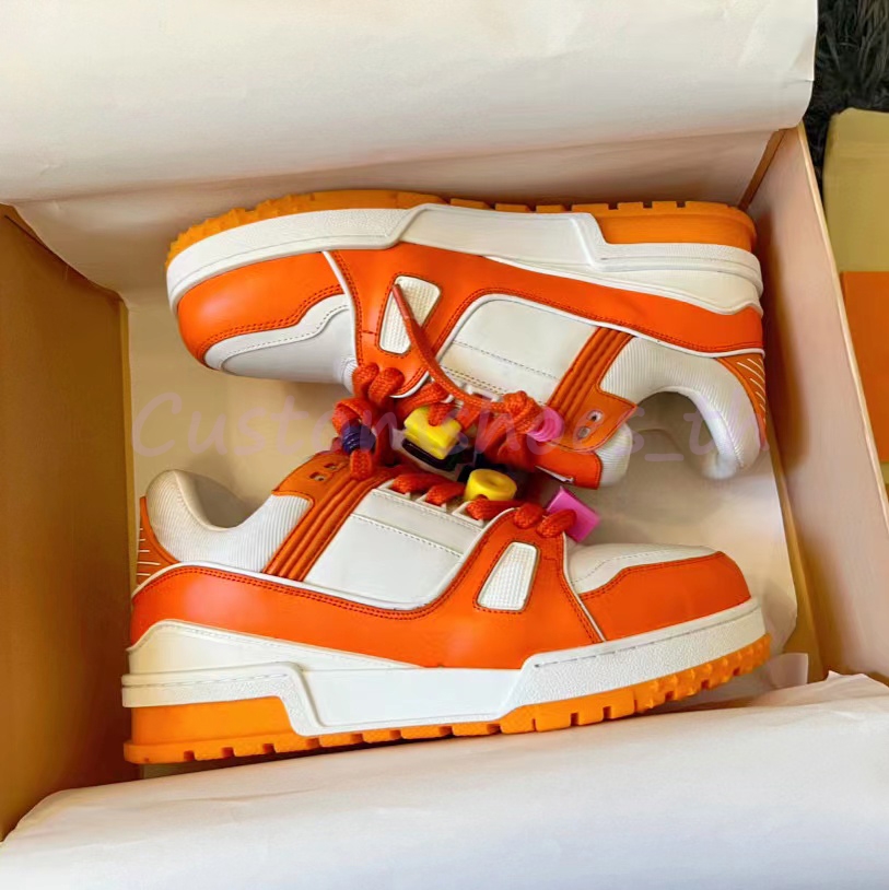 Designer Shoes Men Sneakers Women Trainer Maxi Casual Shoes Platform Trainers DIY Buckle Leather Sneakers Platform Trainers Letter Printing Skate Shoe with Box
Designer Shoes Men Sneakers Women Trainer Maxi Casual Shoes Platform Trainers DIY Buckle Leather Sneakers Platform Trainers Letter Printing Skate Shoe with Box