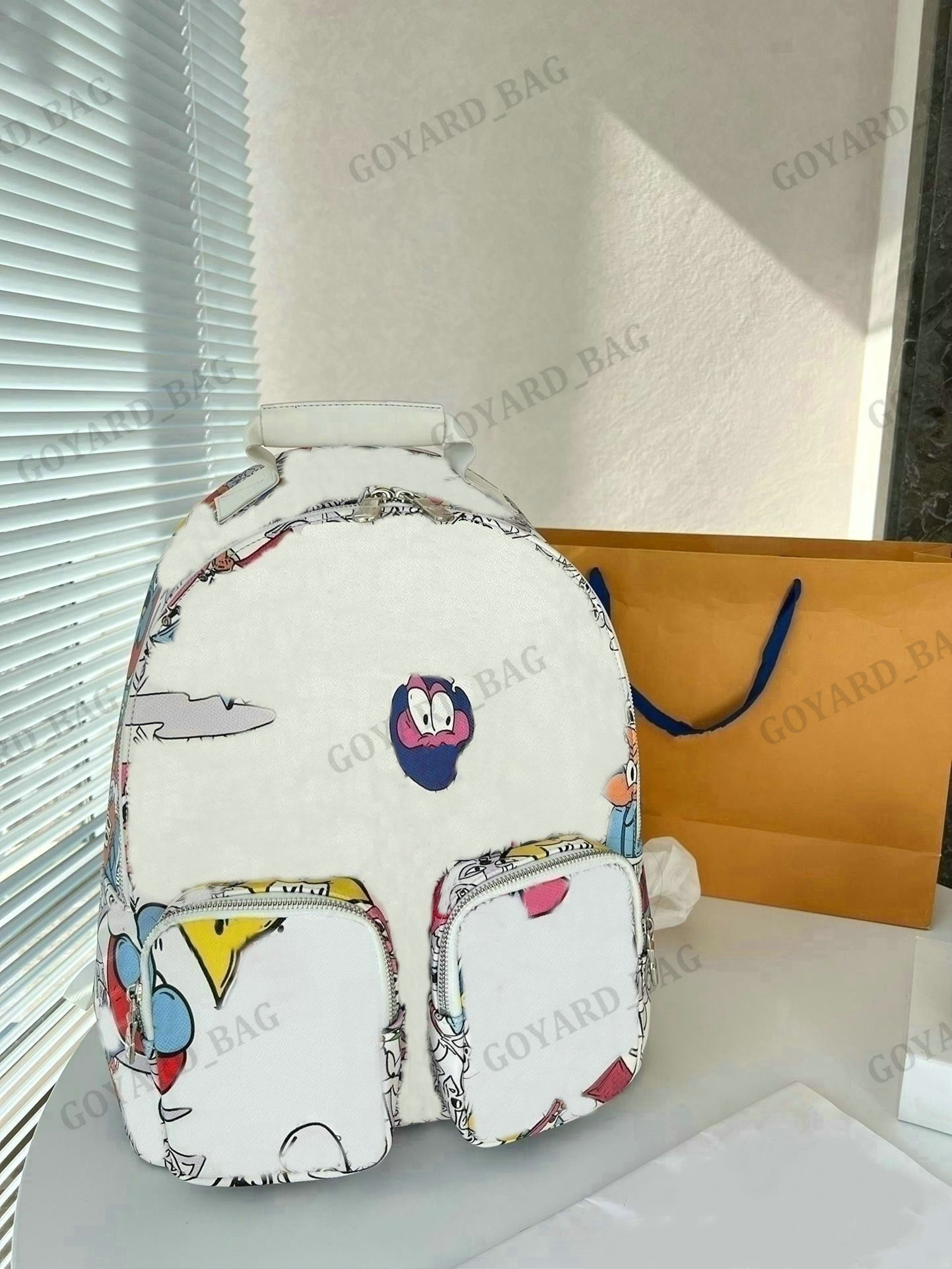 MULTIPOCKET M21846 Cartoon Image Backpack Brand the Same Style Schoolbag Computer Bag Suitcase Style Backpack
MULTIPOCKET M21846 Cartoon Image Backpack Brand the Same Style Schoolbag Computer Bag Suitcase Style Backpack